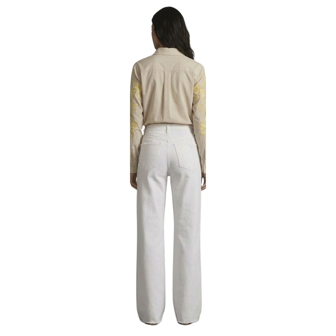 Embroidered 100% Cotton Shirt