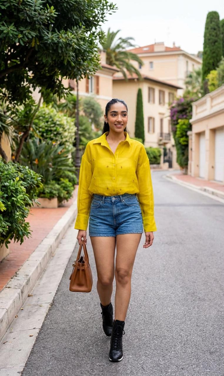 Chandri shirt with Short Inner